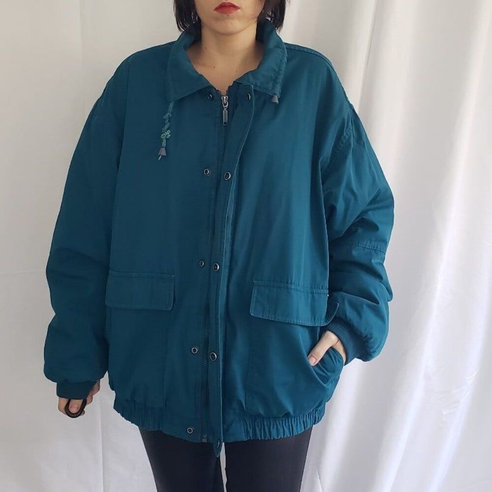 90s Teal Insulated Jacket